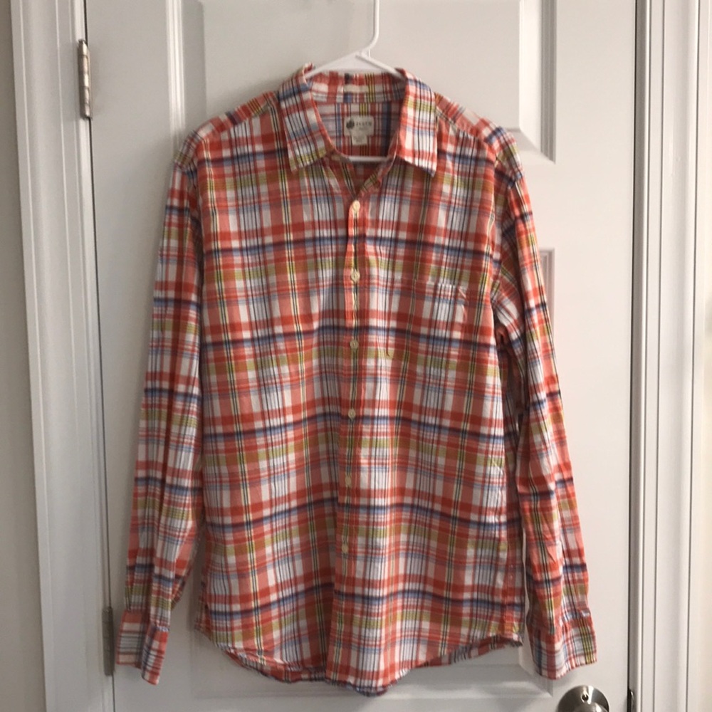 J Crew Tailored Fit Mens shirt size L